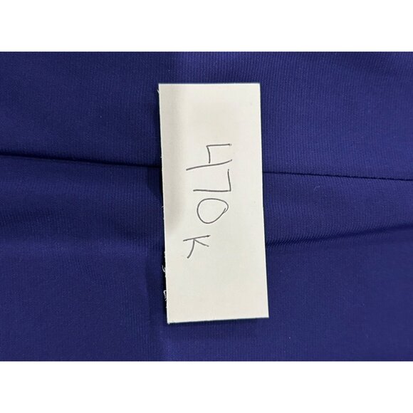 Scarlett Nite Womens V Neck Sleeveless BluePurple Dress Size 14 - Picture 9 of 9